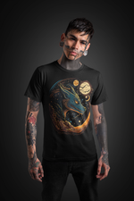 T-SHIRT “FANTASY DRAGONS” DRAGON MOON – PRODUCT CODE: DRAGON101